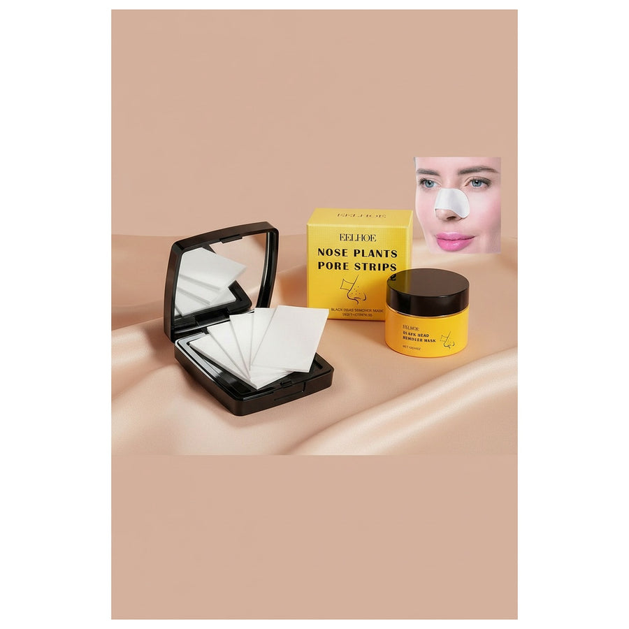 Eelhoe Plant Based Nose Pore Strips for Blackheads (60 Pieces)