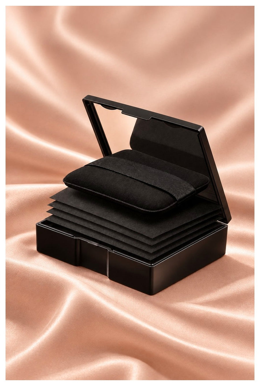 Oil Control Blotting Paper with Powder Compact, Pack of 2
