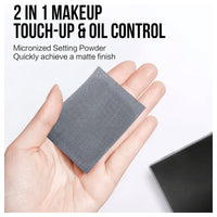 Oil Control Blotting Paper with Powder Compact, Pack of 2 gallery image 4