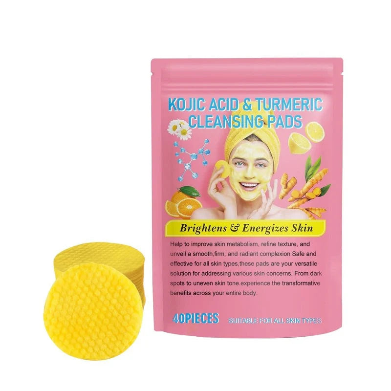 Turmeric Acid Cleansing Pads for dark spots by Dune Glow